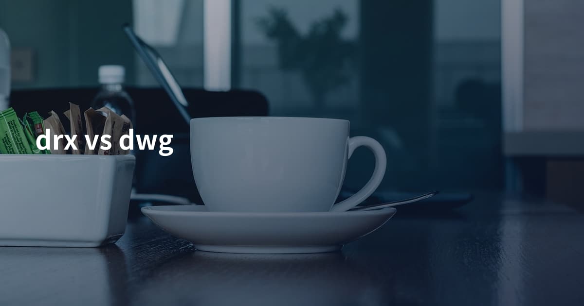 drx vs dwg