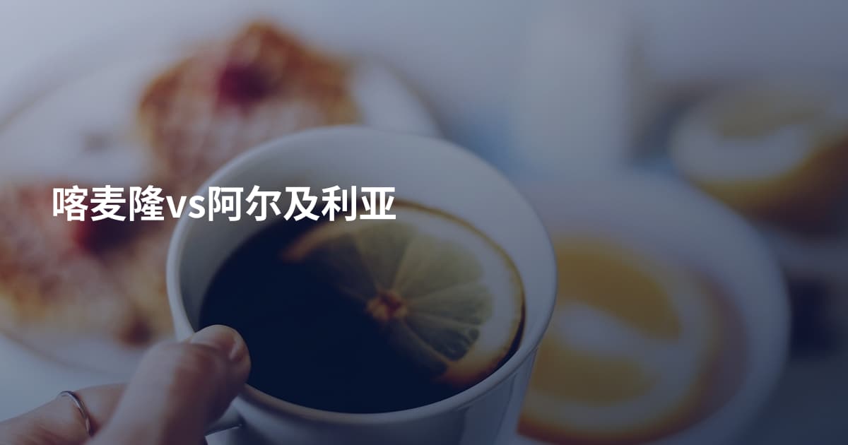 喀麦隆vs阿尔及利亚