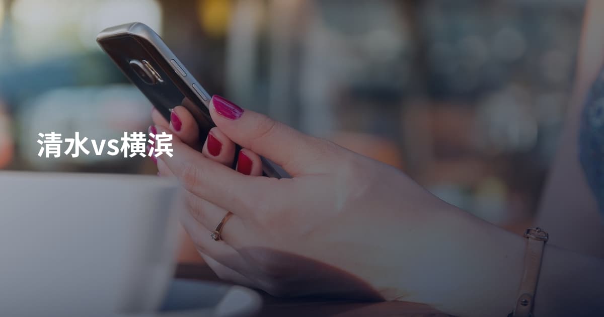 清水vs横滨