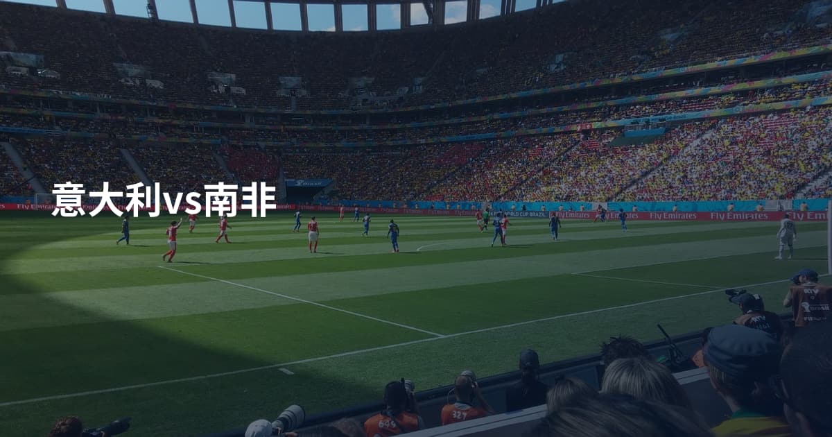 意大利vs南非