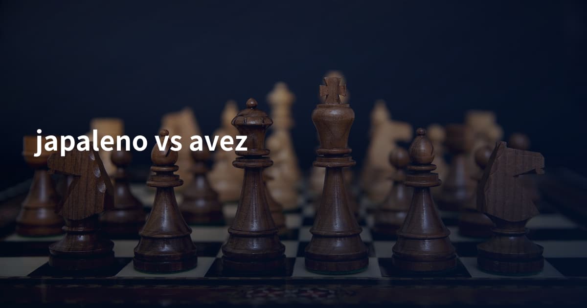 japaleno vs avez
