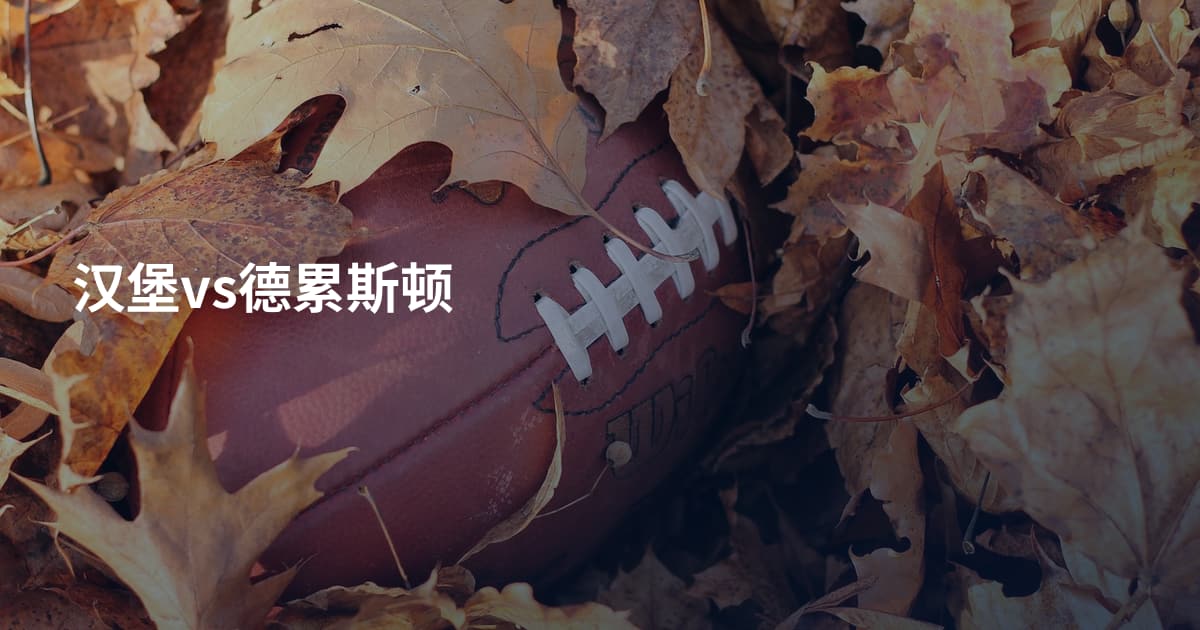 汉堡vs德累斯顿