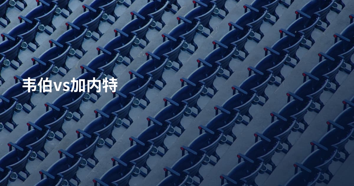 韦伯vs加内特