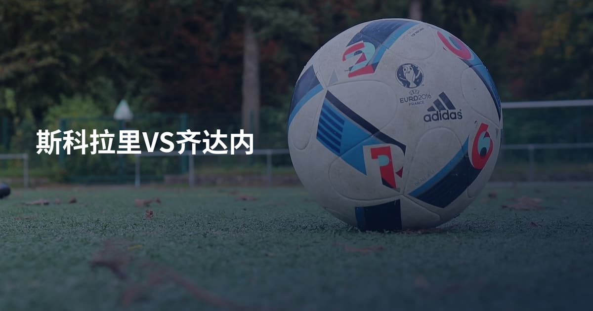 斯科拉里VS齐达内
