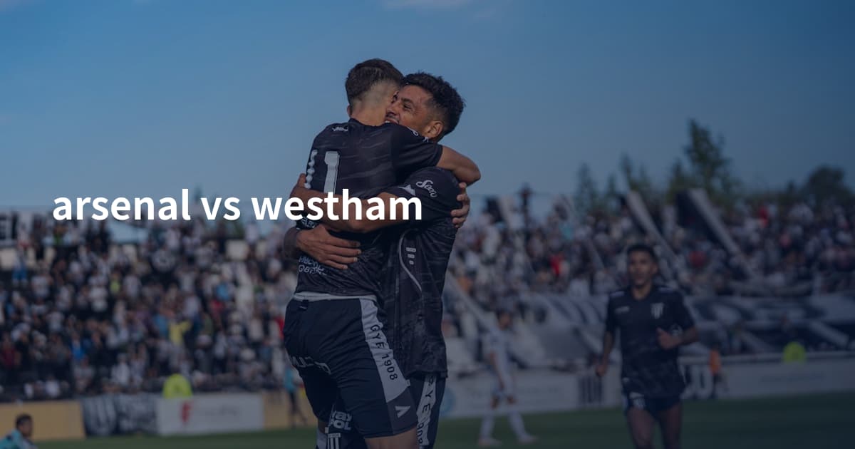arsenal vs westham