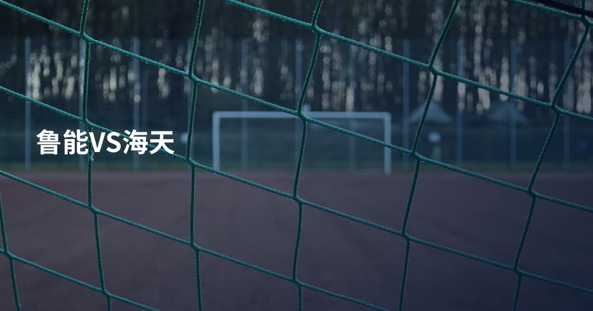 鲁能VS海天