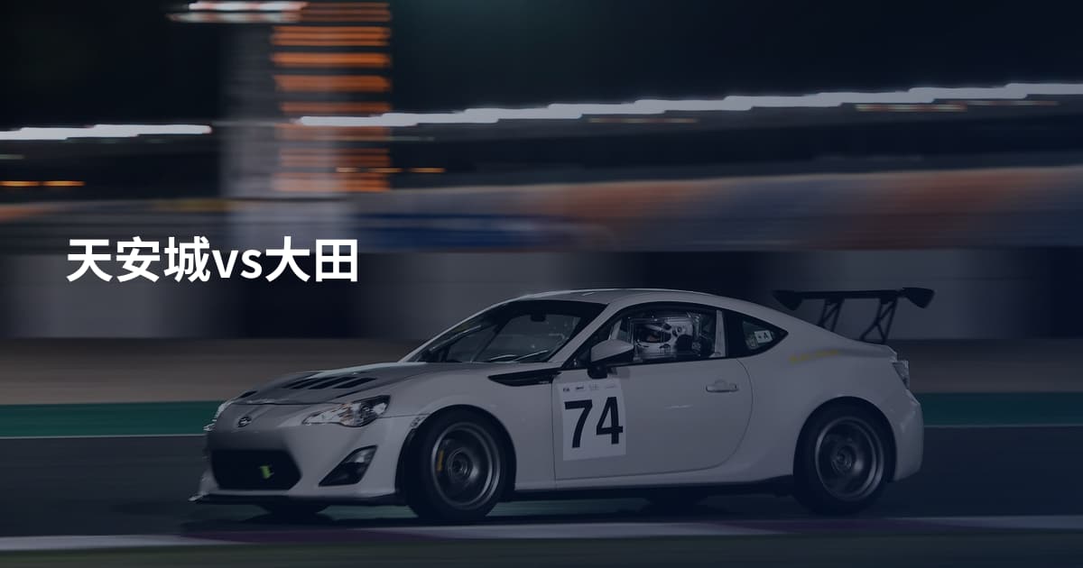 天安城vs大田