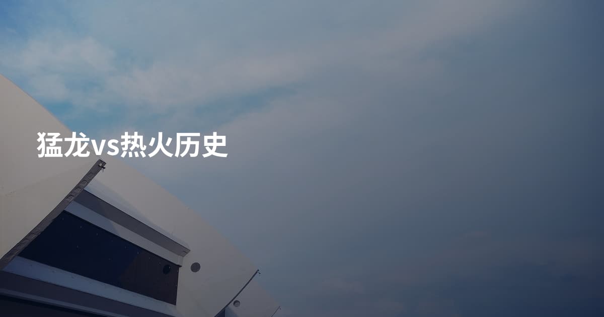 猛龙vs热火历史