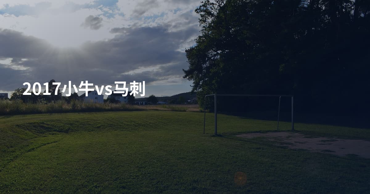 2017小牛vs马刺