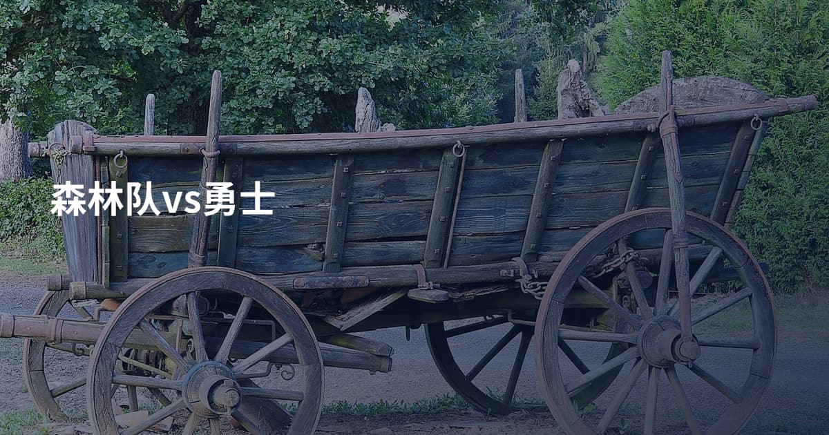 森林队vs勇士