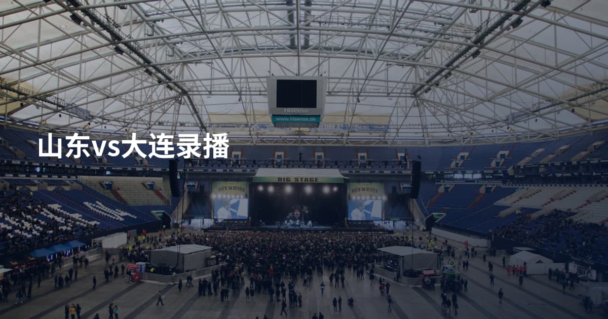 山东vs大连录播