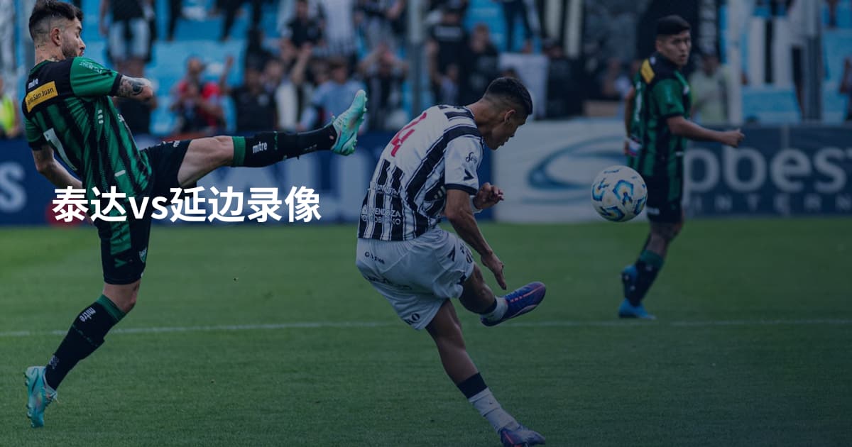 泰达vs延边录像