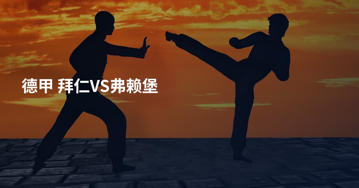 德甲 拜仁VS弗赖堡