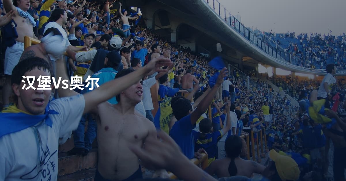 汉堡Vs奥尔