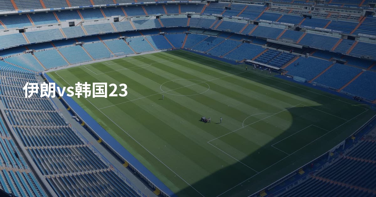 伊朗vs韩国23