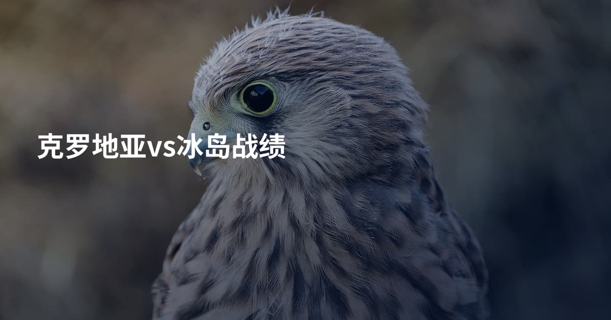 克罗地亚vs冰岛战绩