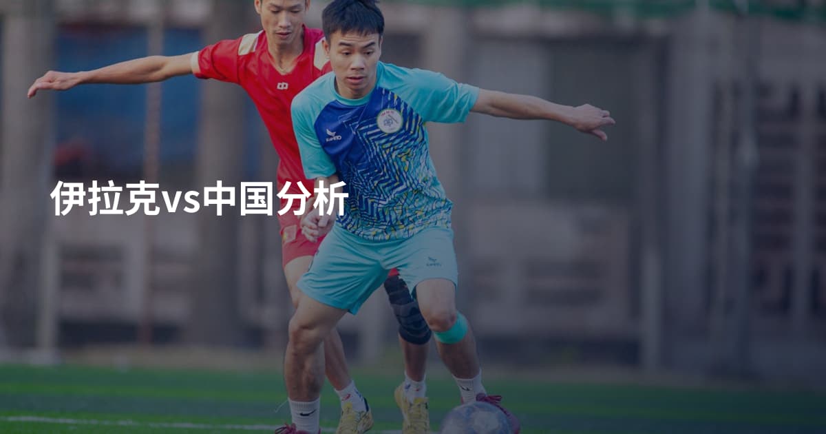 伊拉克vs中国分析