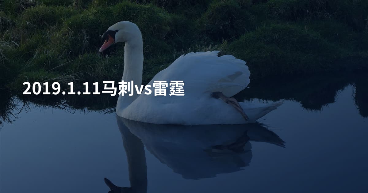 2019.1.11马刺vs雷霆
