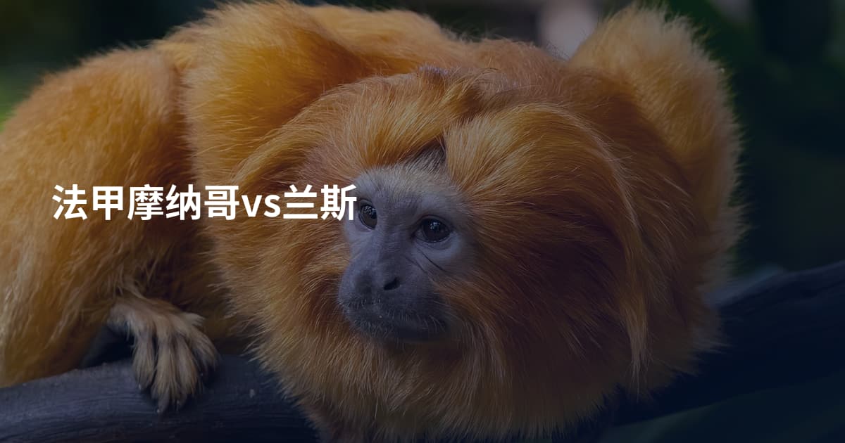 法甲摩纳哥vs兰斯