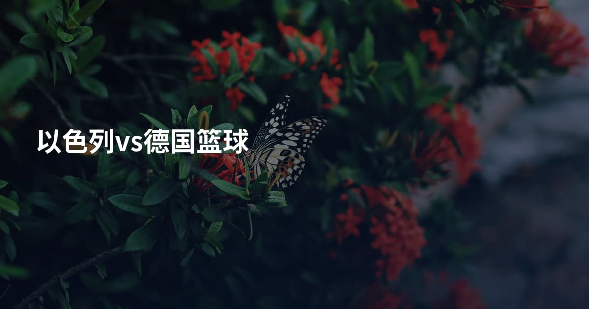 以色列vs德国篮球