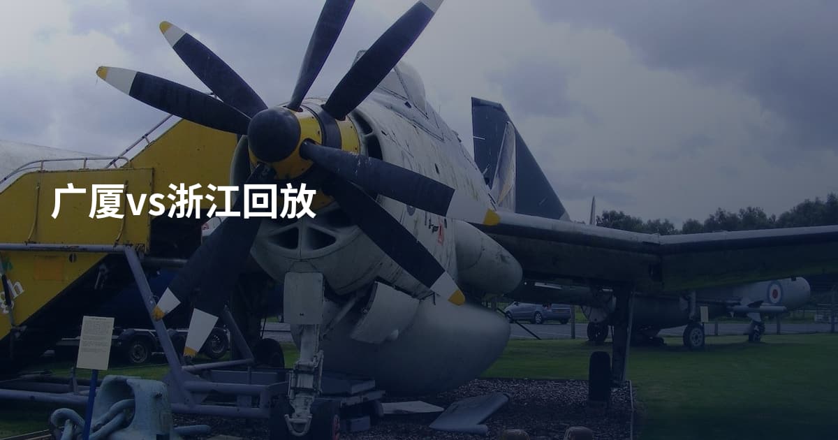广厦vs浙江回放