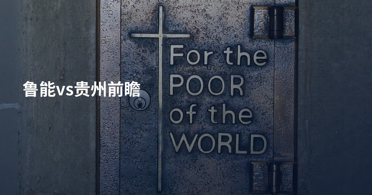 鲁能vs贵州前瞻