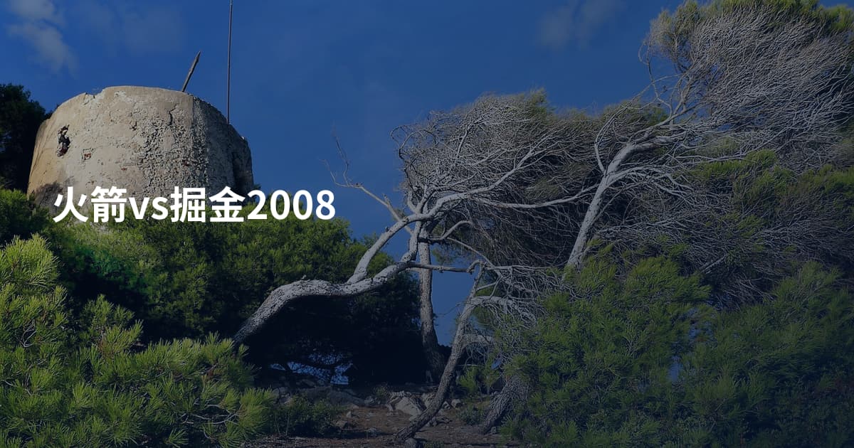 火箭vs掘金2008