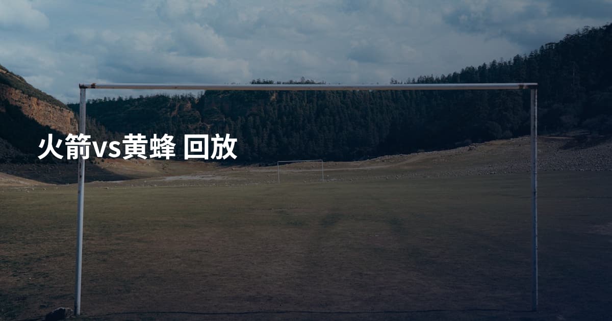 火箭vs黄蜂 回放