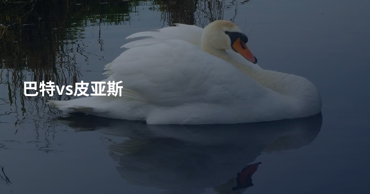 巴特vs皮亚斯