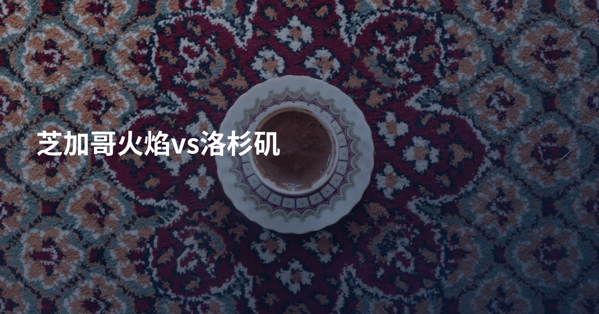 芝加哥火焰vs洛杉矶