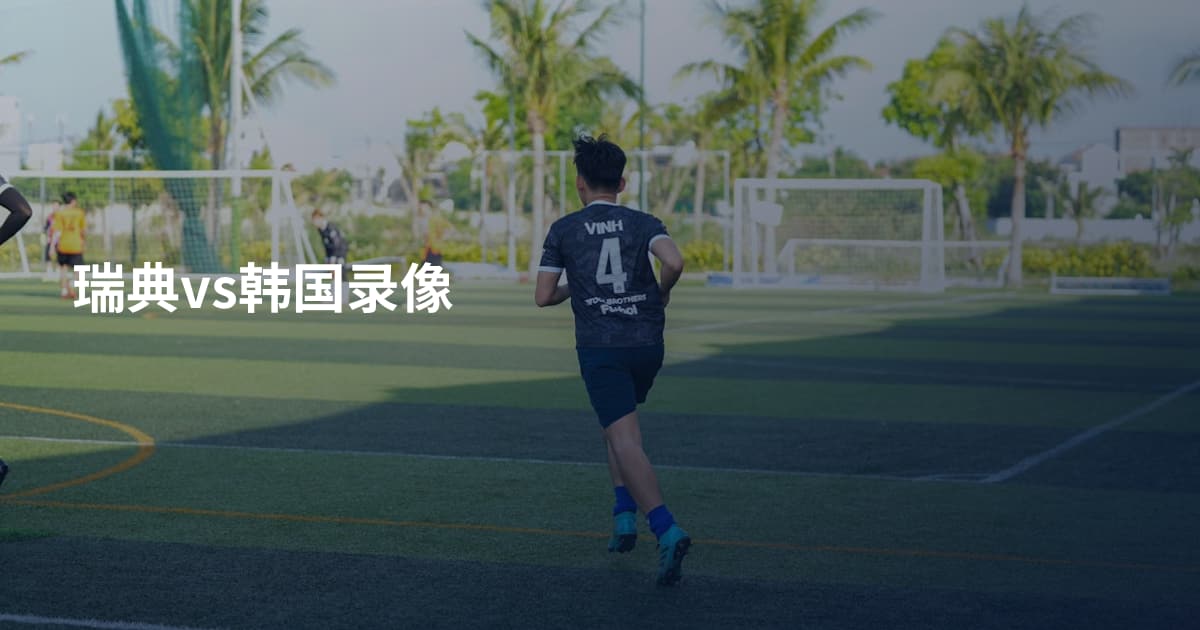 瑞典vs韩国录像