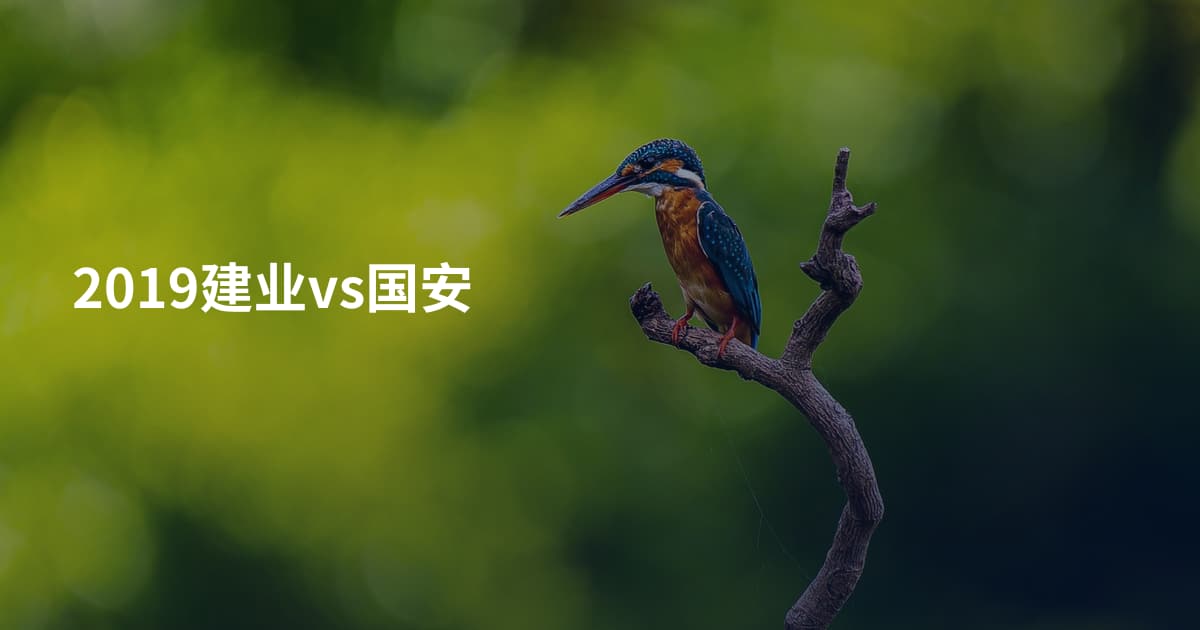2019建业vs国安