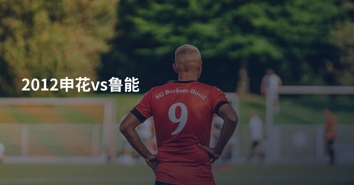 2012申花vs鲁能