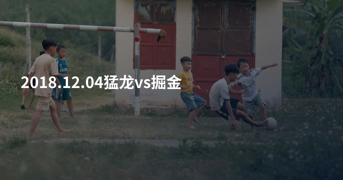 2018.12.04猛龙vs掘金