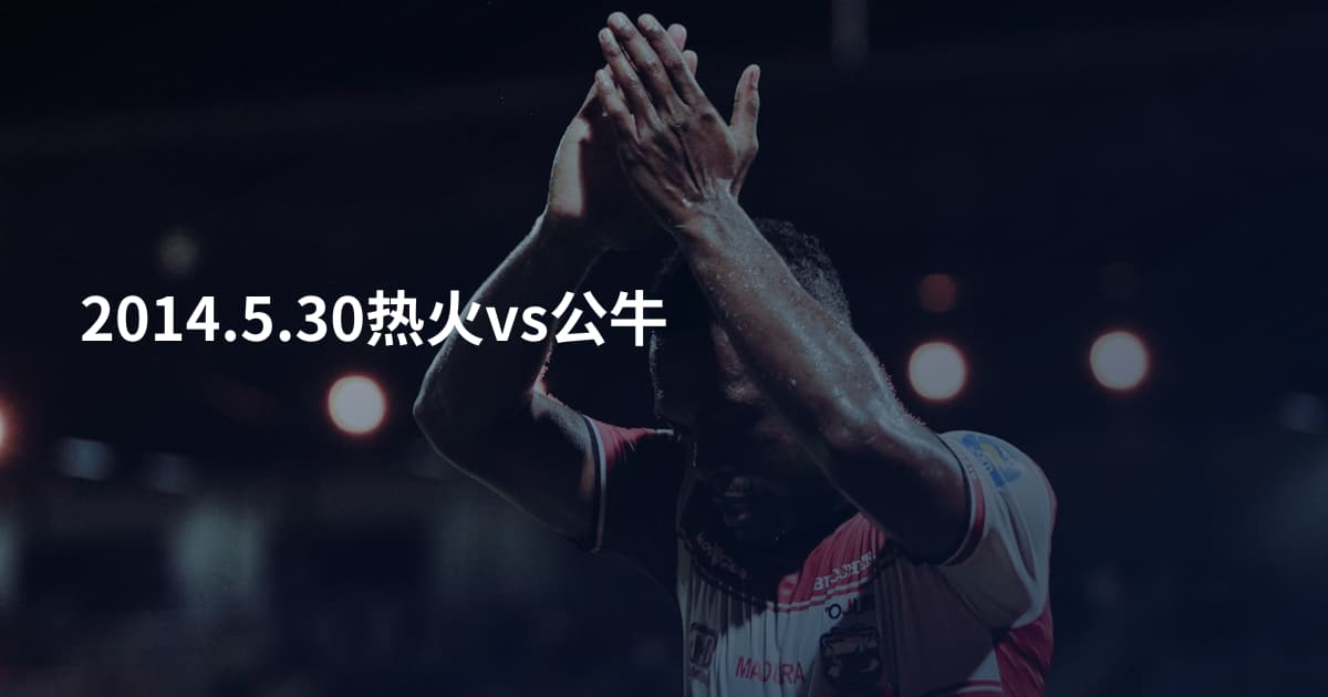 2014.5.30热火vs公牛