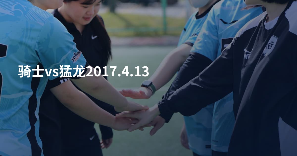 骑士vs猛龙2017.4.13