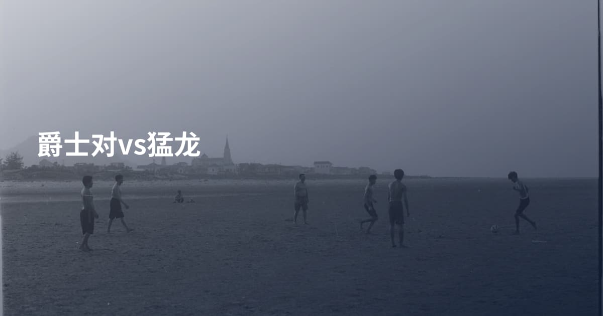 爵士对vs猛龙