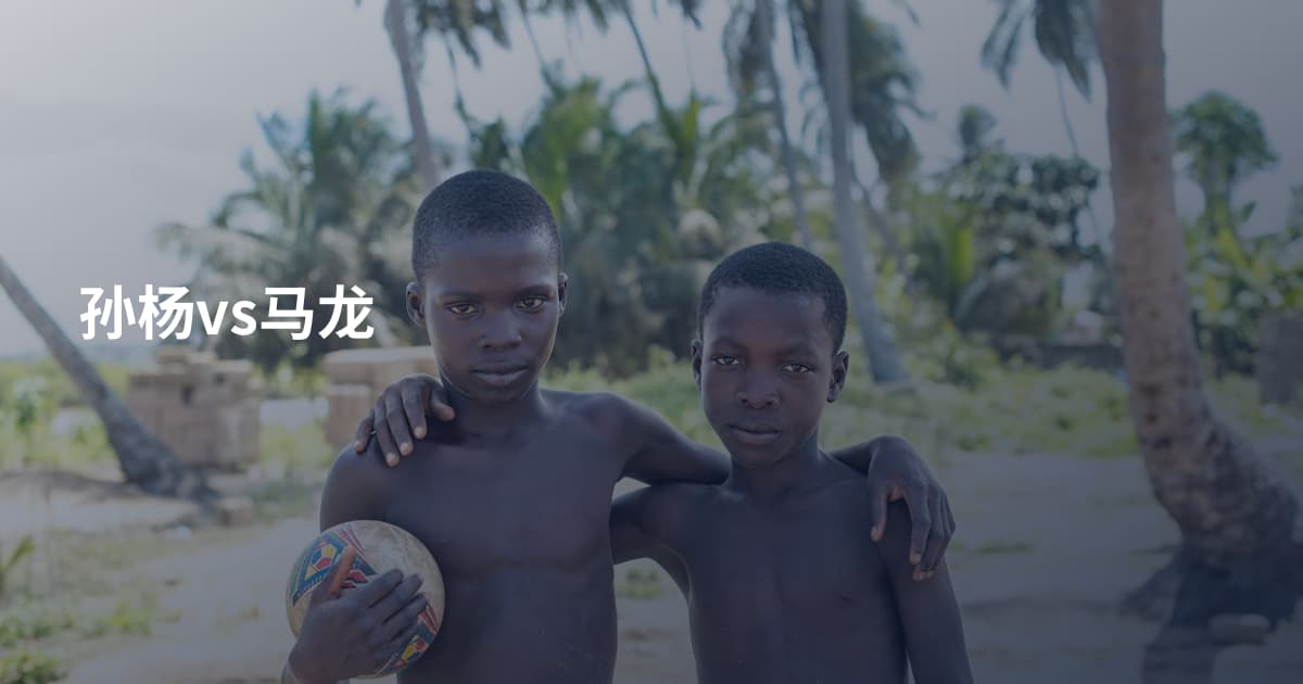 孙杨vs马龙