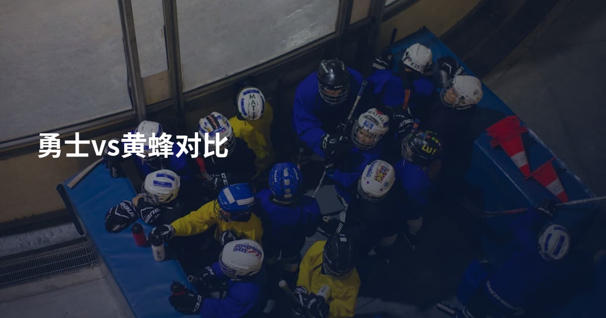 勇士vs黄蜂对比