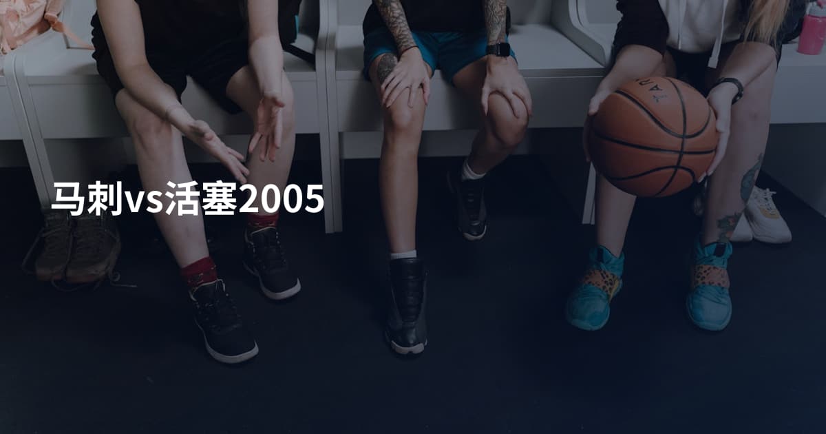 马刺vs活塞2005