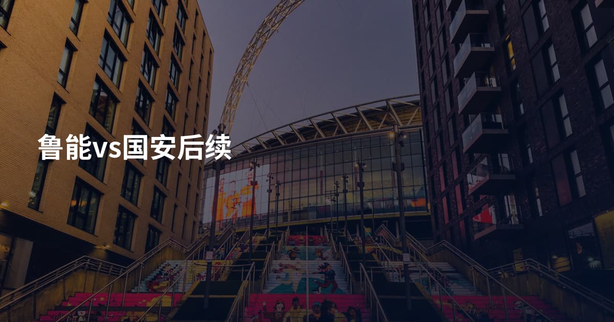 鲁能vs国安后续