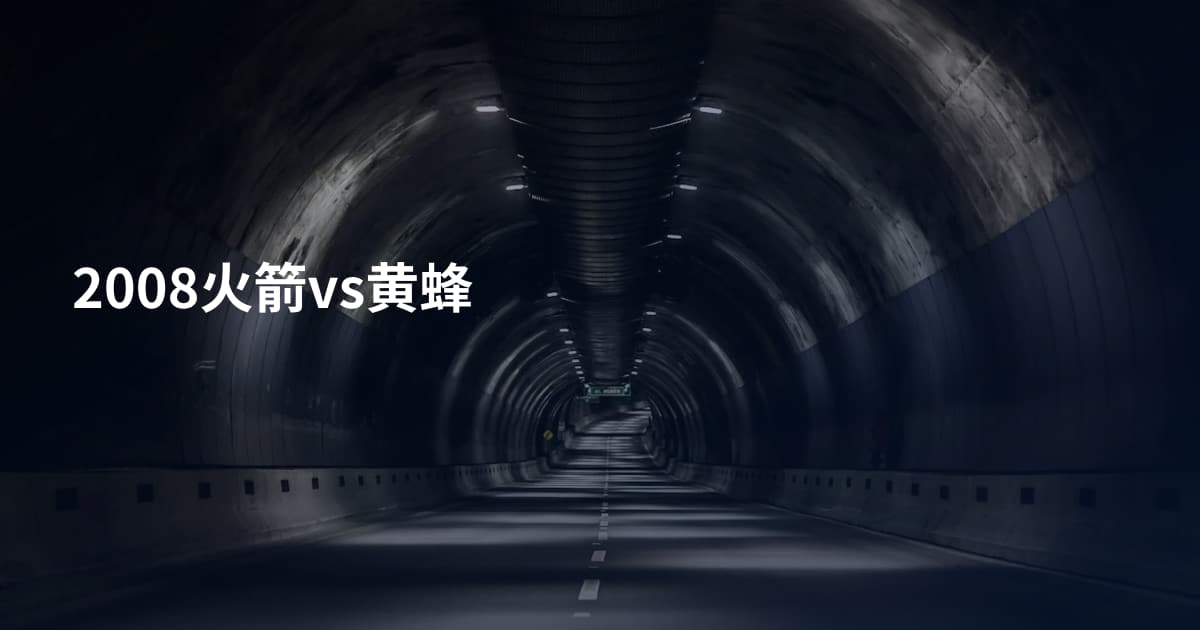 2008火箭vs黄蜂