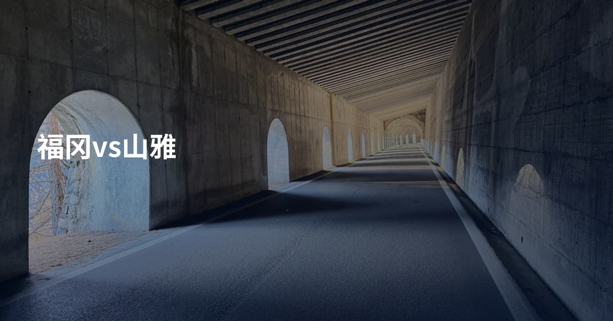福冈vs山雅