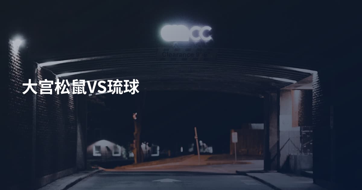 大宫松鼠VS琉球