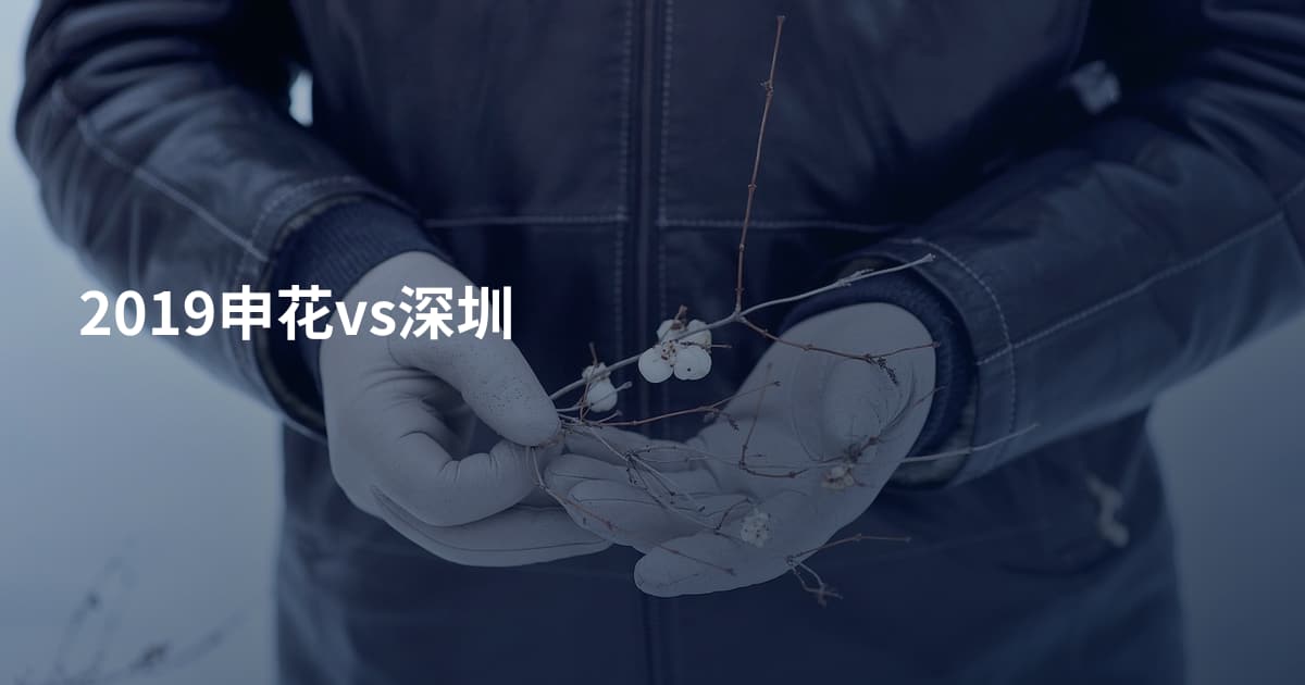 2019申花vs深圳