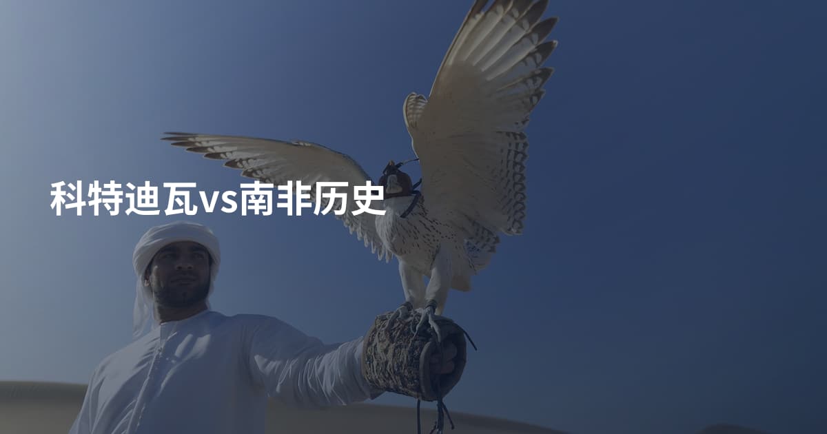 科特迪瓦vs南非历史
