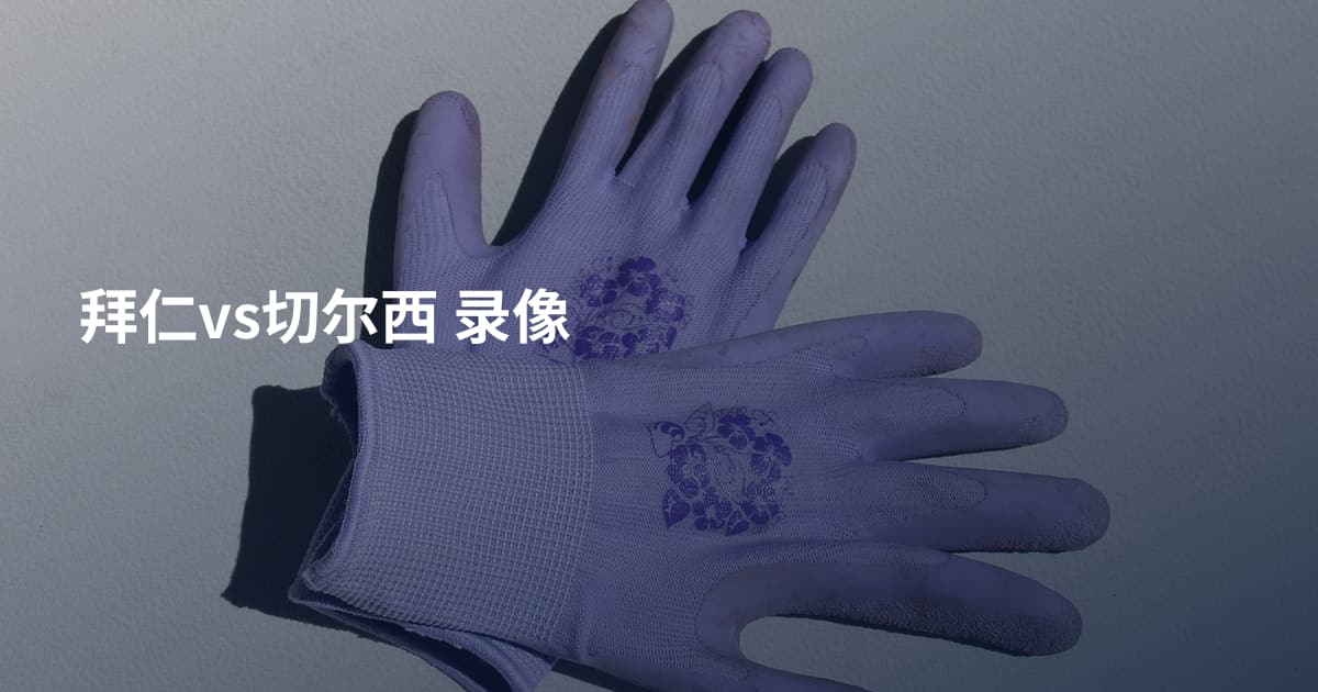 拜仁vs切尔西 录像