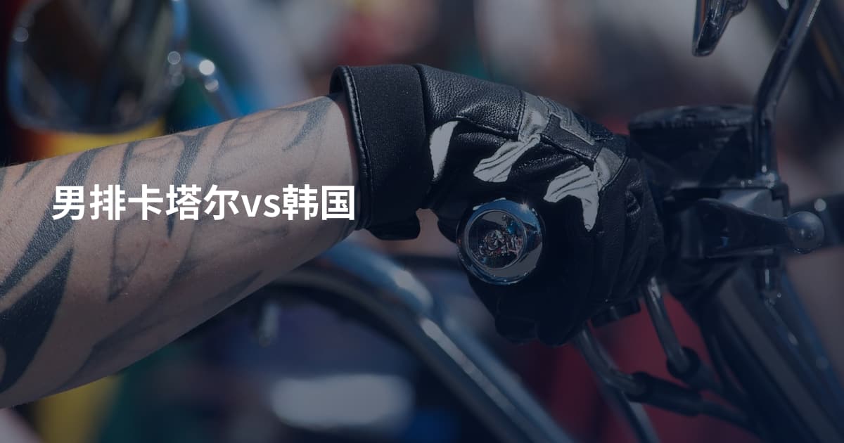 男排卡塔尔vs韩国