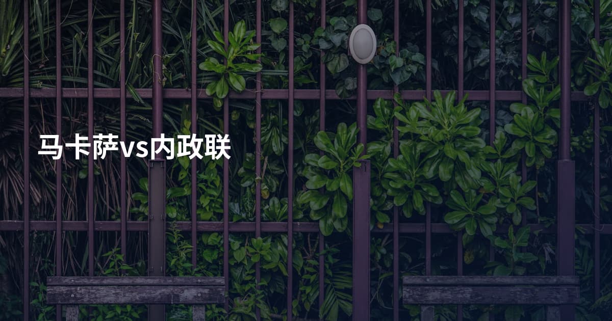 马卡萨vs内政联