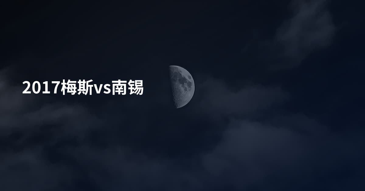 2017梅斯vs南锡